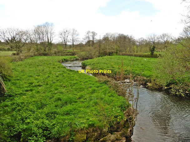 Photo 6"x4" River Yarty at Case Bridge Ford\/ST2403 c2017