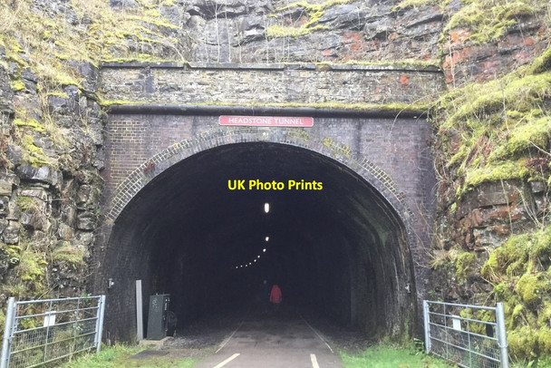 Photo 6"x4" Headstone Tunnel Little Longstone c2017