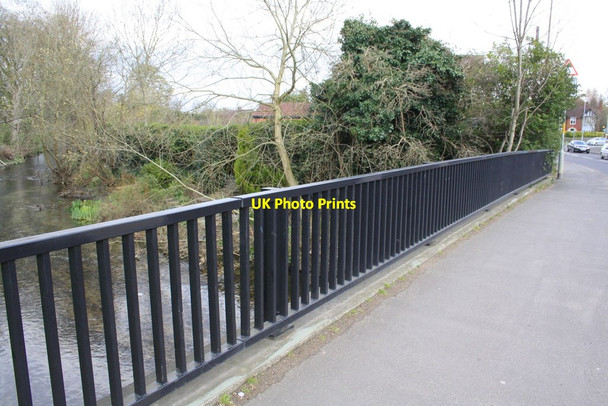 Photo 6"x4" River Witham Bridge, Belton Lane Grantham c2016