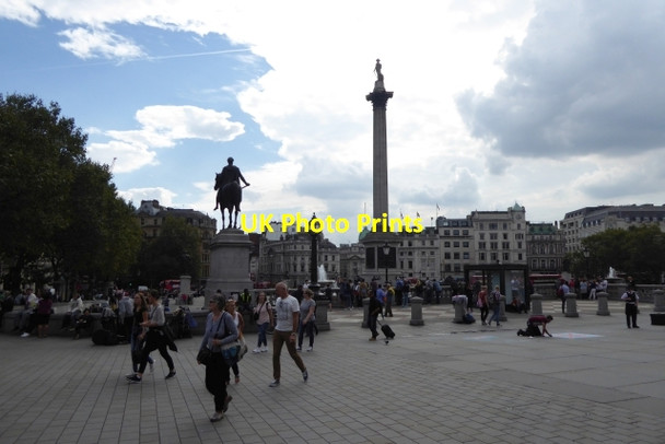 Photo 6"x4" Trafalgar Square London c2016