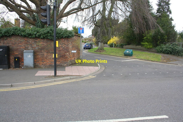 Photo 6"x4" Junction of Manthorpe Road and Lodge Way Grantham c2016