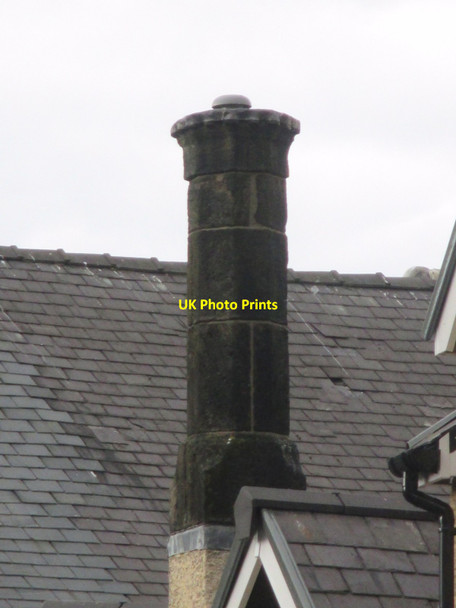Photo 6"x4" An old stone chimney on L\u00c3\u00b4n Pobty, Bangor Bangor\/SH5771 c2017