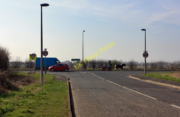 Photo 6"x4" A165 - Ganstead Lane junction Ganstead c2009