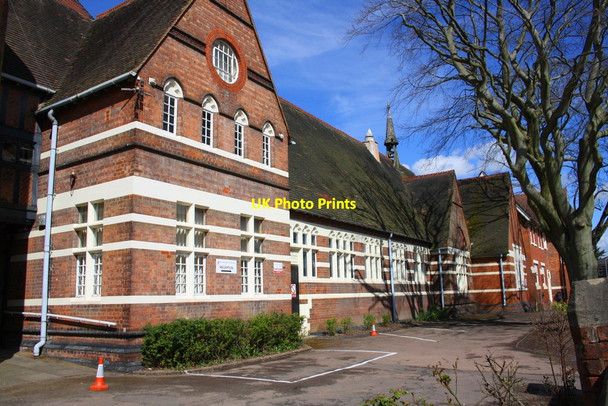 Photo 6"x4" King Edward School VI (SE face) Nuneaton c2016