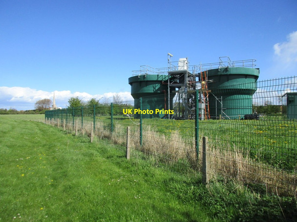 Photo 6"x4" Hemingbrough Water Treatment Plant Hemingbrough c2017