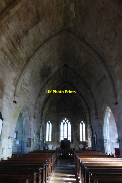 Photo 6"x4" Interior of Ladykirk Parish Church Ladykirk\/NT8847 c2017