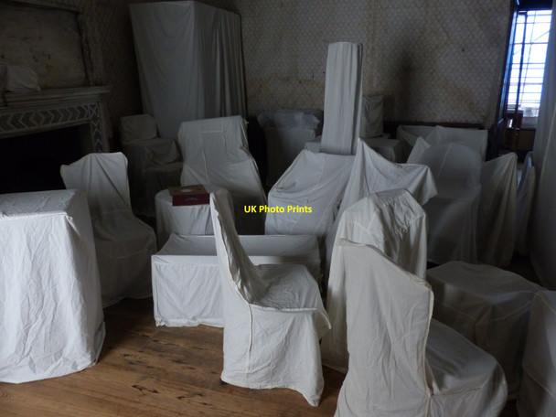 Photo 6"x4" Calke Abbey interior Calke c2016 P1