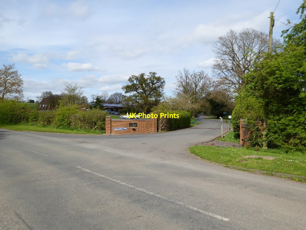 Photo 6"x4" Entrance to Redditch Golf Club Redditch c2017