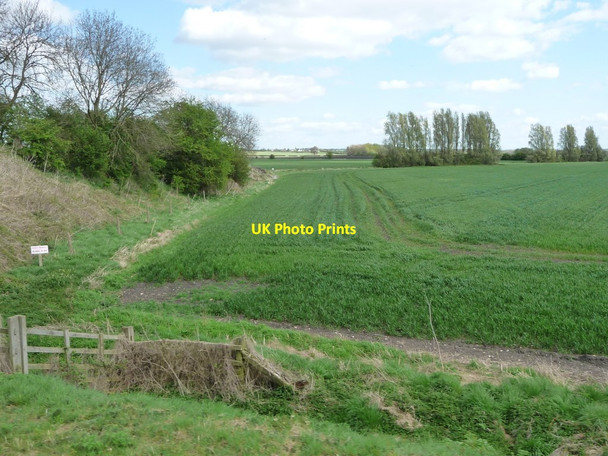 Photo 6"x4" Farmland alongside an access bridge, Ruddington Moor Bradmore\/SK5831 c2017