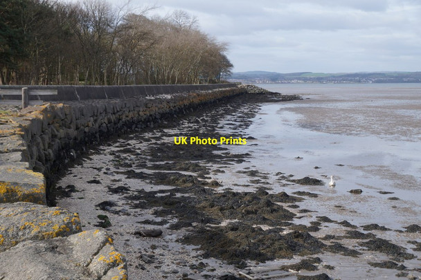 Photo 6"x4" Coastline between Barnbougle Castle and Dalmeny House Dalmeny c2017