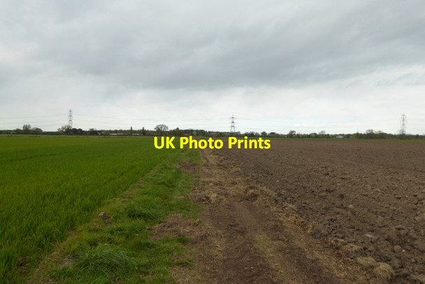 Photo 6"x4" Bridleway across the Intake Kexby\/SE7051 c2017