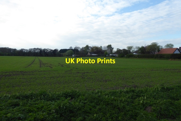Photo 6"x4" Farmland off Sutton Lane Barmby Moor c2017