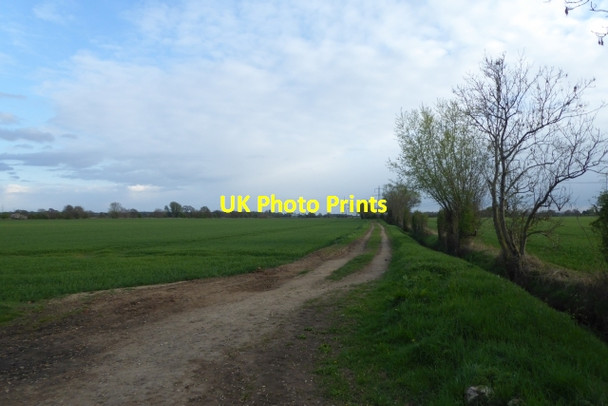 Photo 6"x4" Farmland off Carr Lane Wilberfoss c2017
