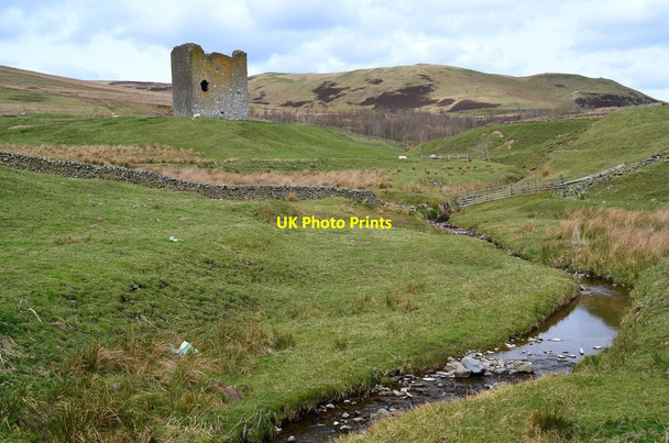 Photo 6"x4" Dryhope Tower from the south Dryhope c2017