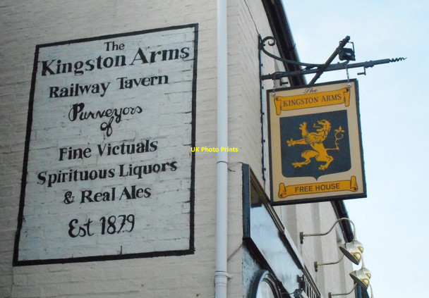 Photo 6"x4" The Kingston Arms sign Cambridge\/TL4658 c2017