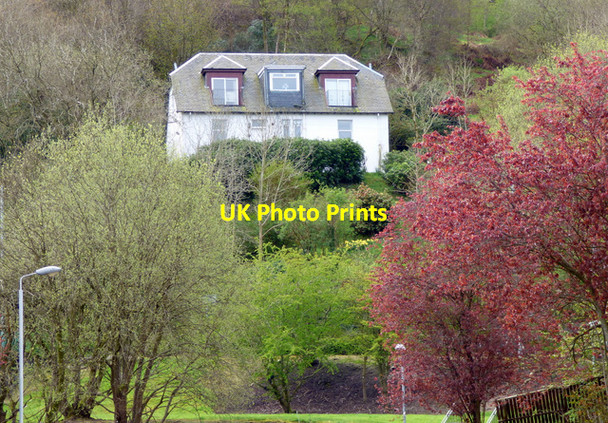 Photo 6"x4" Cottage at Clune Brae Port Glasgow c2017