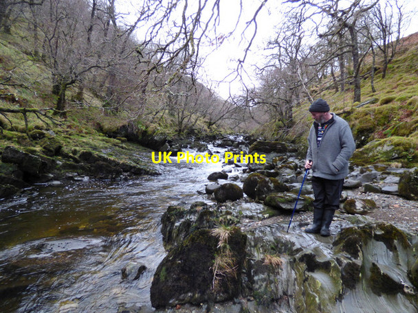 Photo 6"x4" Douglas Water, Glen Douglas Inverbeg c2015
