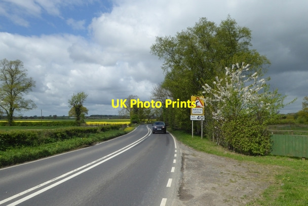 Photo 6"x4" Along Elvington Lane Hall Garth\/SE6751 c2017