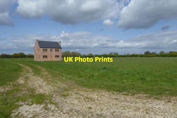 Photo 6"x4" New house near Ruddings Wood Farm Laytham c2017