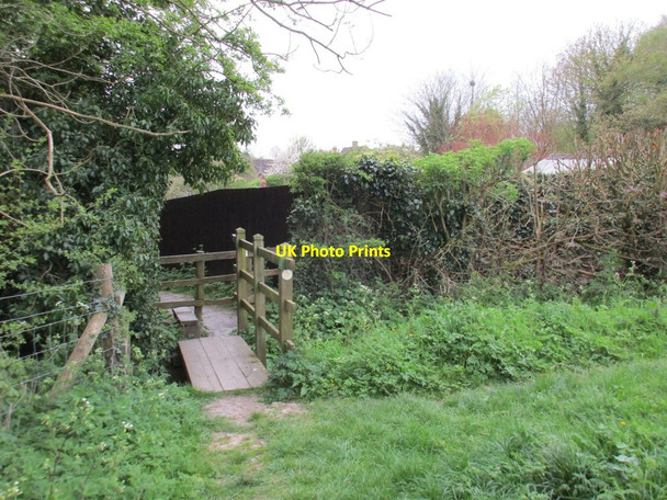 Photo 6"x4" Footbridge and stile, Kettle End, Weedon Lois Weedon Lois c2017