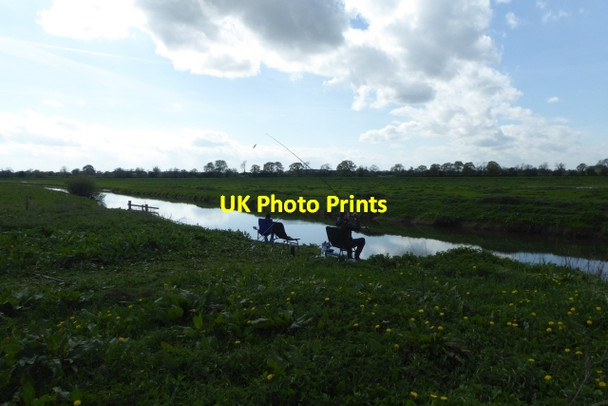Photo 6"x4" Fishing on the Derwent Thorganby\/SE6941 c2017