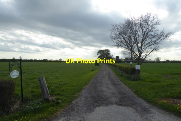 Photo 6"x4" Track to Grange Farm Water End\/SE7838 c2017