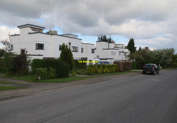 Photo 6"x4" Houses in Little Eversden Harlton c2017