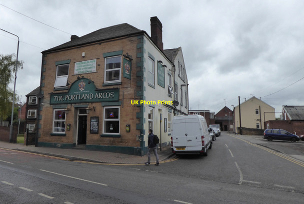 Photo 6"x4" Portland Arms Hucknall c2017