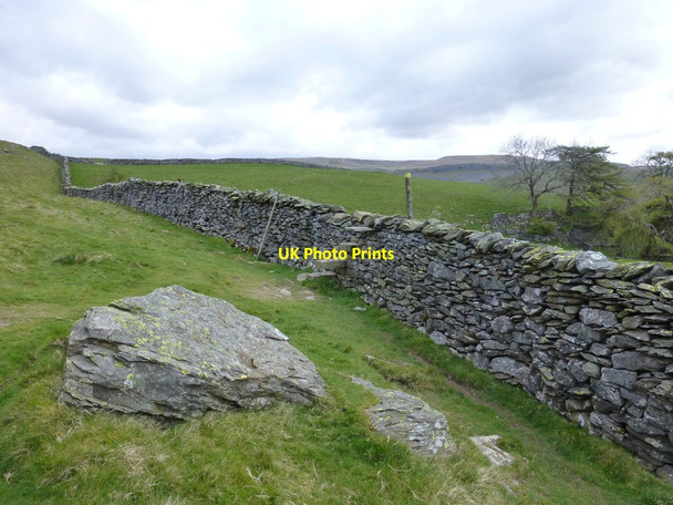 Photo 6"x4" Wall stile at Nappa Scar Austwick c2017