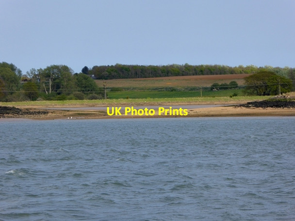 Photo 6"x4" Trimley lagoon Trimley Lower Street c2017