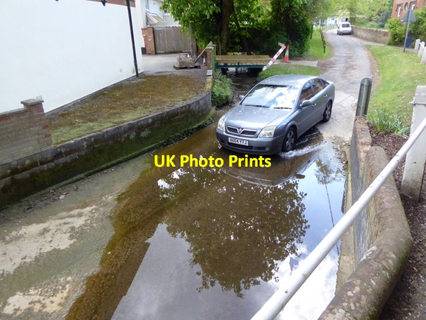 Photo 6"x4" Ford in Grundisburgh village Burgh c2017