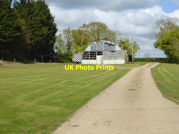 Photo 6"x4" Hangar at Monewden Airfield Monewden c2017