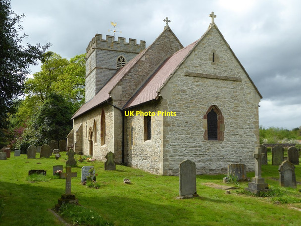 Photo 6"x4" St Nicholas' church, Earl's Croome Baughton c2017