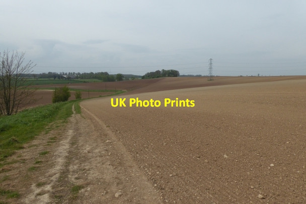 Photo 6"x4" Sloping Garlic Flats Saxton c2017