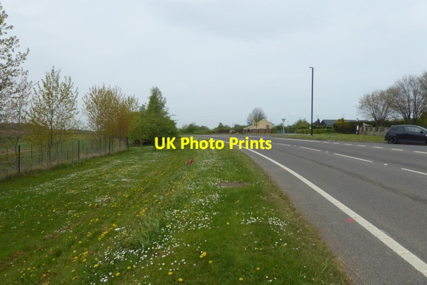 Photo 6"x4" Road on Strawberry Hill Aberford c2017