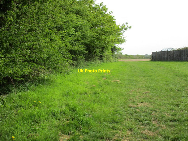 Photo 6"x4" Footpath to Selsey Road Sidlesham c2017