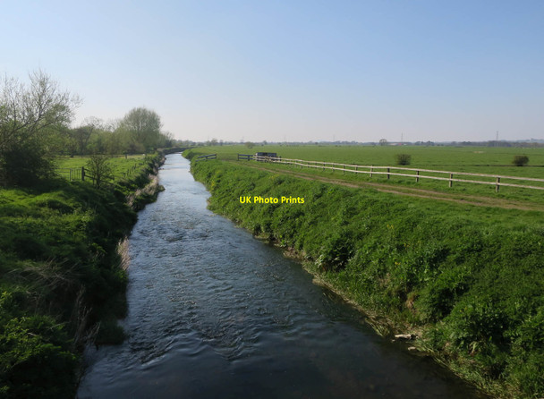 Photo 6"x4" River Brue Meare c2017