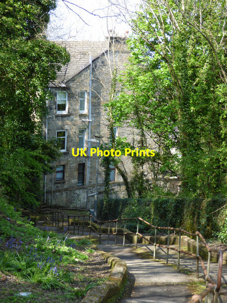 Photo 6"x4" Barrs Brae steps Port Glasgow c2017 P2