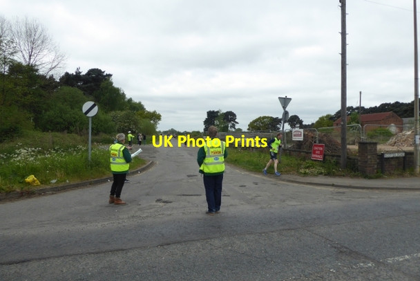 Photo 6"x4" Marshals on the North Lincolnshire Half Marathon Scunthorpe c2017