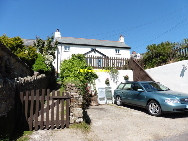 Photo 6"x4" Cottage on Bottoms Lane Darracott\/SS4739 c2017
