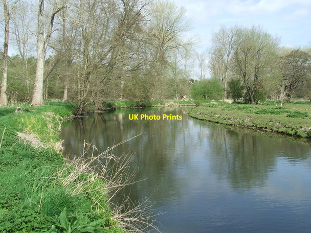 Photo 6"x4" The Little River Ouse Brandon\/TL7886 c2017