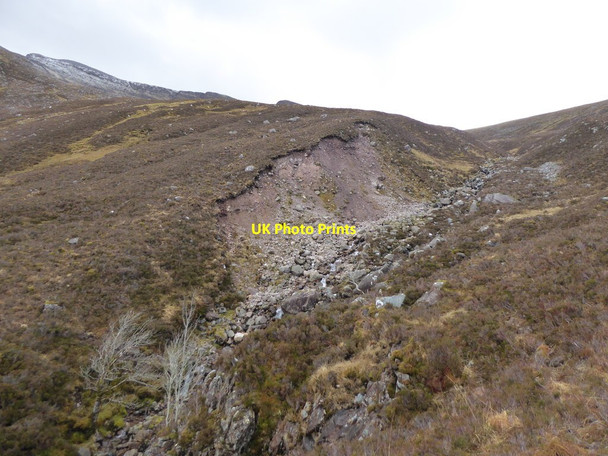 Photo 6"x4" Erosion, Allt an Tuill Bh\u00c3\u00a0in Annat\/NG8954 c2017