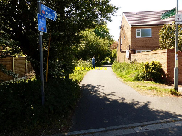 Photo 6"x4" Start of footpath Hightown Formby c2017