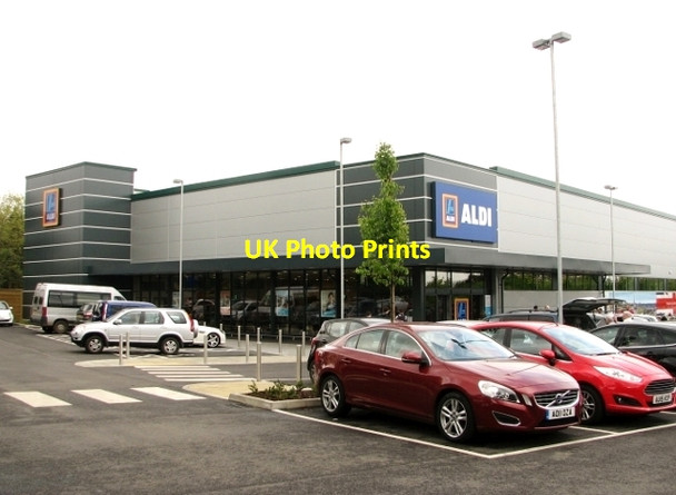 Photo 6"x4" The new Aldi store in Hall Road Norwich c2017 P3