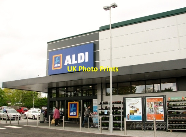 Photo 6"x4" The new Aldi store in Hall Road Norwich c2017 P5