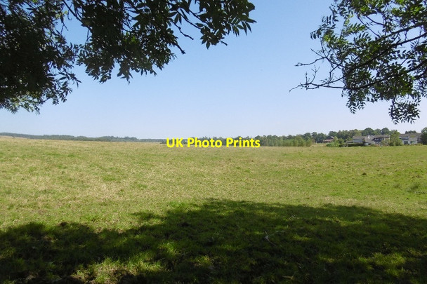 Photo 6"x4" Fields outside Drymen Buchanan Smithy c2016