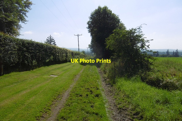 Photo 6"x4" Ballyconnachy Loan Buchanan Smithy c2016