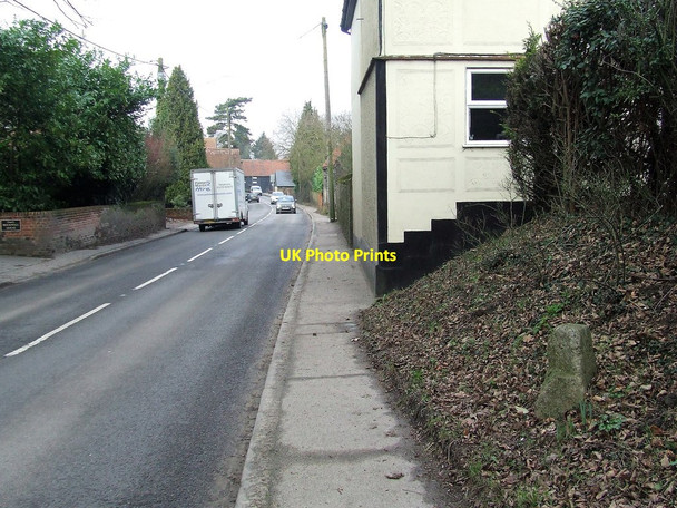 Photo 6"x4" Old Milestone Southey Green c2017