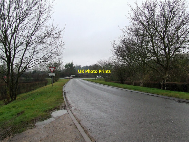 Photo 6"x4" Wet Day Snailwell c2017