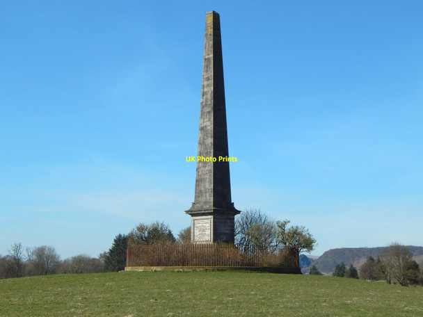 Photo 6"x4" Monument to Lord Blantyre Erskine c2017